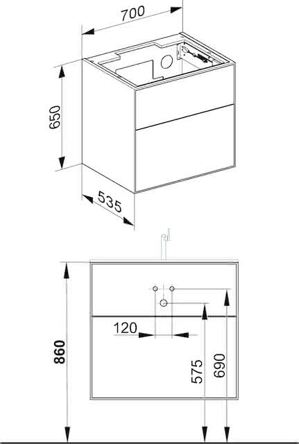 KE WUB Edition Lignatur 33340 f. Ker.-WT 2 Ausz. Eiche