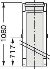 Vaillant senkr. Dachdurchf.DN 225/160 Edelstahl für Abgassystem Fassade DN 160 Vaillant senkr. Dachdurchf.DN 225/160 Edelstahl für Abgassystem Fassade DN 160
