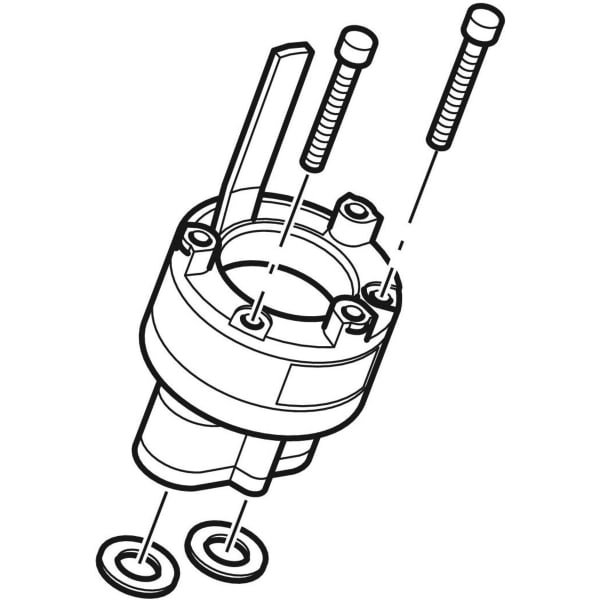 Geberit Mischer zu Geberit Selbstschlussarmatur Typ 26 Geberit Mischer zu Geberit Selbstschlussarmatur Typ 26