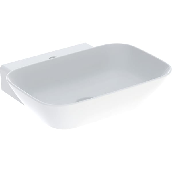 Geberit ONE AS-WT, Schalenform, 50x42,5 cm m. Hl., o. Ül., weiß, KeraTect