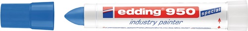 Industrie-Pastenmarker 950 blau Strich-B.10mm Rundspitze EDDING Industrie-Pastenmarker 950 blau Strich-B.10mm Rundspitze EDDING