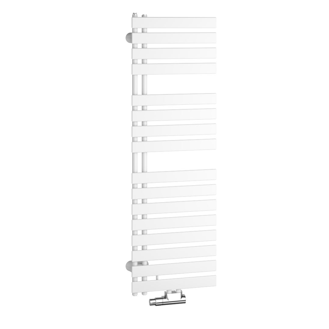 Kermi Credo Half flat, 1000x600x37 mm QN=520 W,RAL9016,rechts,Mittenanschluss