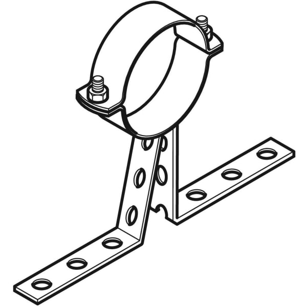 Geberit Rohrschelle mit Spreizstütze d110