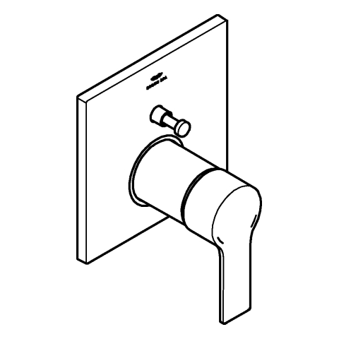 GROHE EH-Wannenbatterie Allure 19315_1 FMS f. Rapido SmartBox cool sunrise