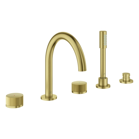 GROHE 5-L-Wannenkombin. Atrio Private C. 25226 Knopfbetätigung cool sunrise geb.