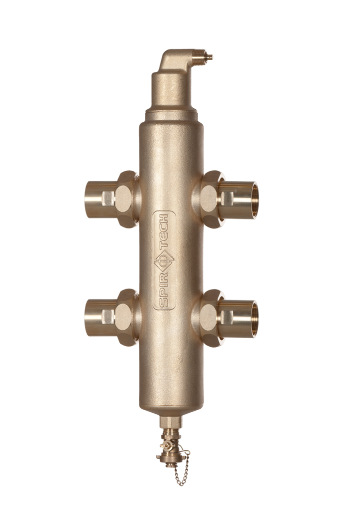 Spirotech Hydraulische Weiche SpiroCross 1 1/4" IG, 10 bar, 110 Grad