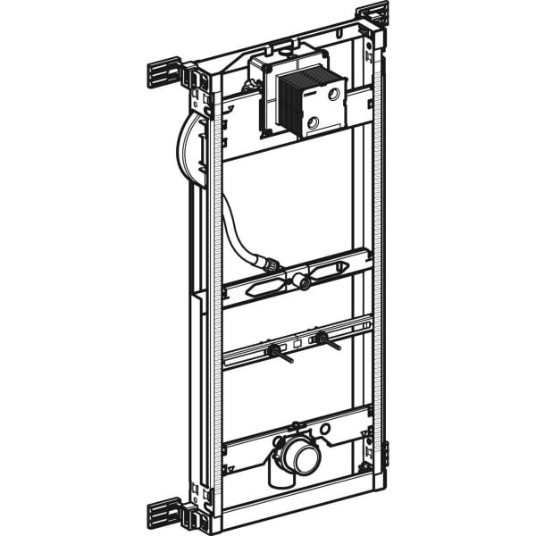 Geberit Kombifix Element für Urinal 109-127cm Universal, für Sprühkopf