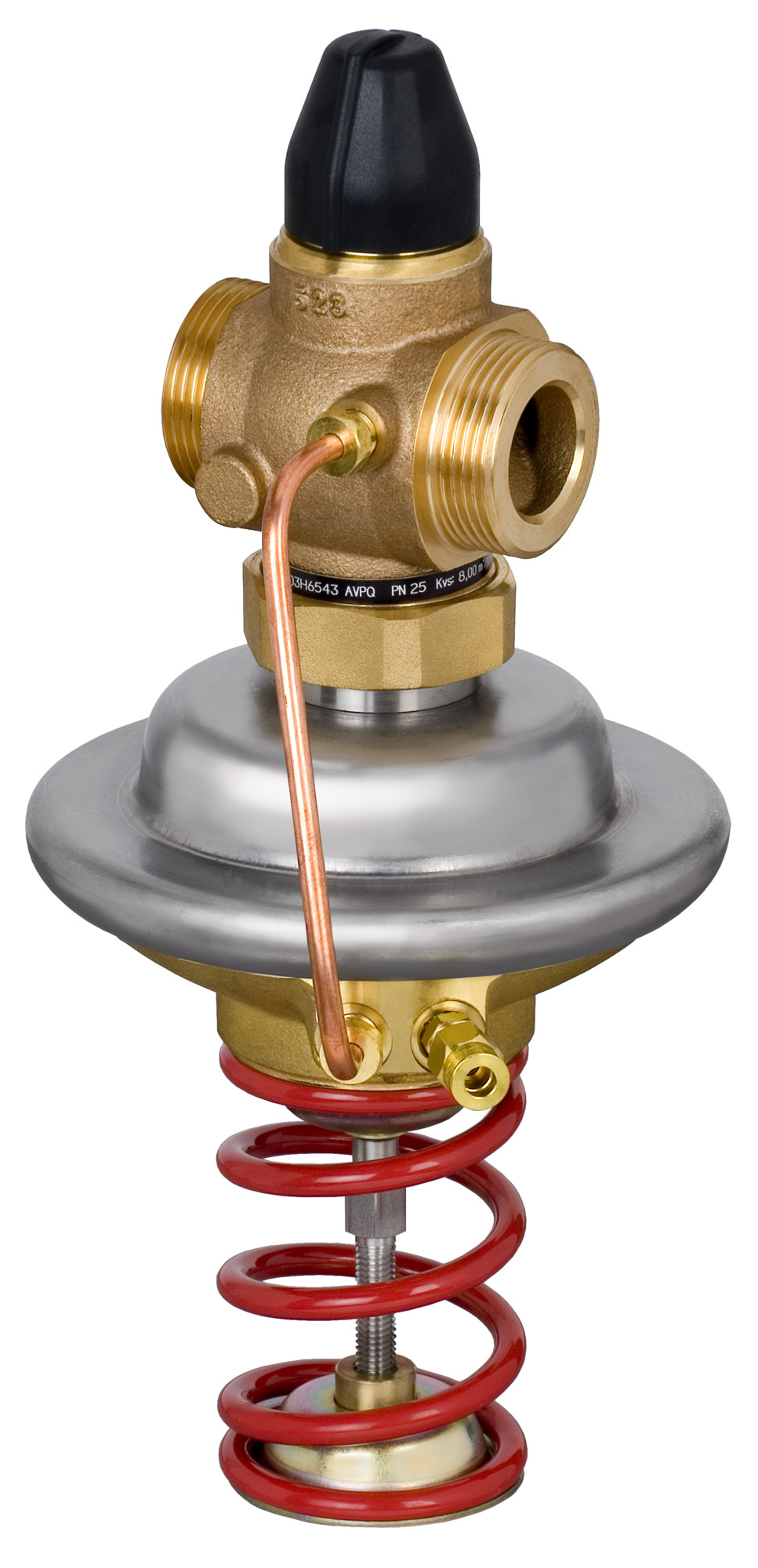 Danfoss Diff.Druck.+ V,stromreg.AVPQ DN15, Kvs 4,0, 0,1-1,0bar, G3/4 A
