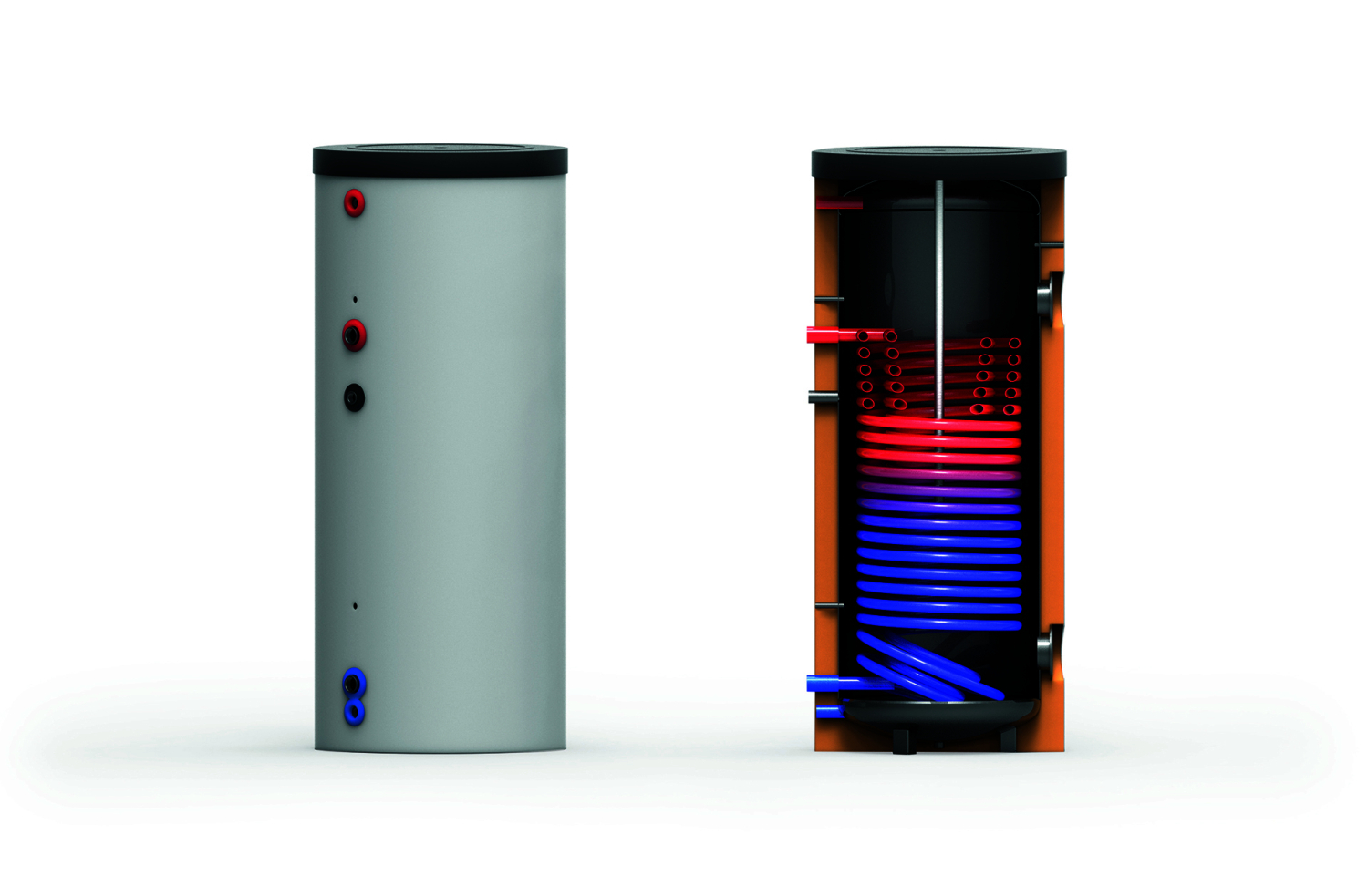 TE  Trinkwasserspeicher HL-TWS-1W 600 1 WT, EEK C, silber