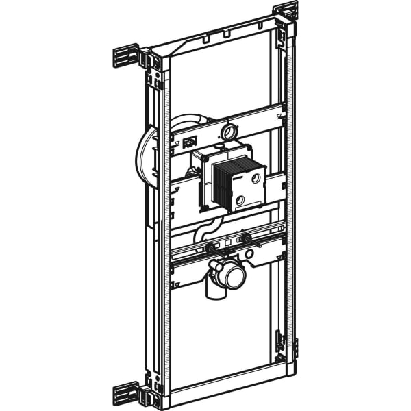 Geberit Kombifix Element für Urinal 109-127cm Universal, verdeckte Steuerung