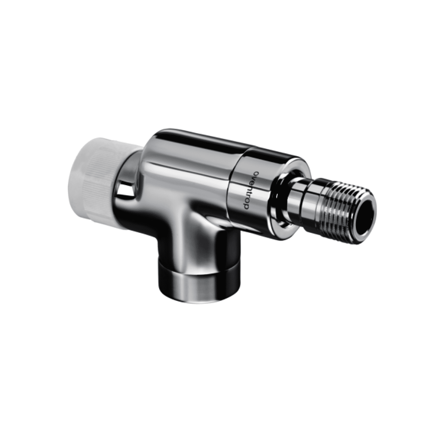 OVENTROP-Thermostatventil "E" DN15, 1/2", PN10, Axial, verchromt