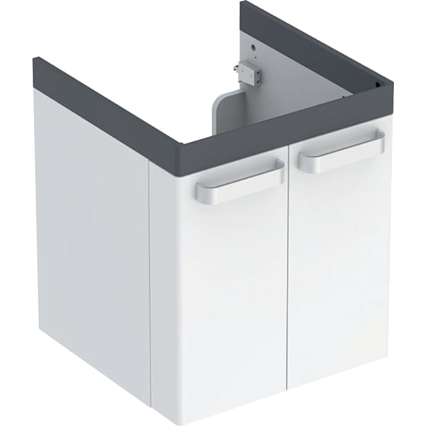 Geberit Renova Comfort Unterschrank für WT mit zwei Türen, 53x62x52,5cm, weiß Geberit Renova Comfort Unterschrank für WT mit zwei Türen, 53x62x52,5cm, weiß