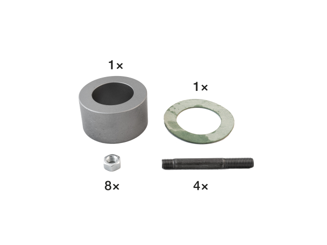 BIRAL Zubehör HLKKS Zwischenstück Z43, DN50, 50mm