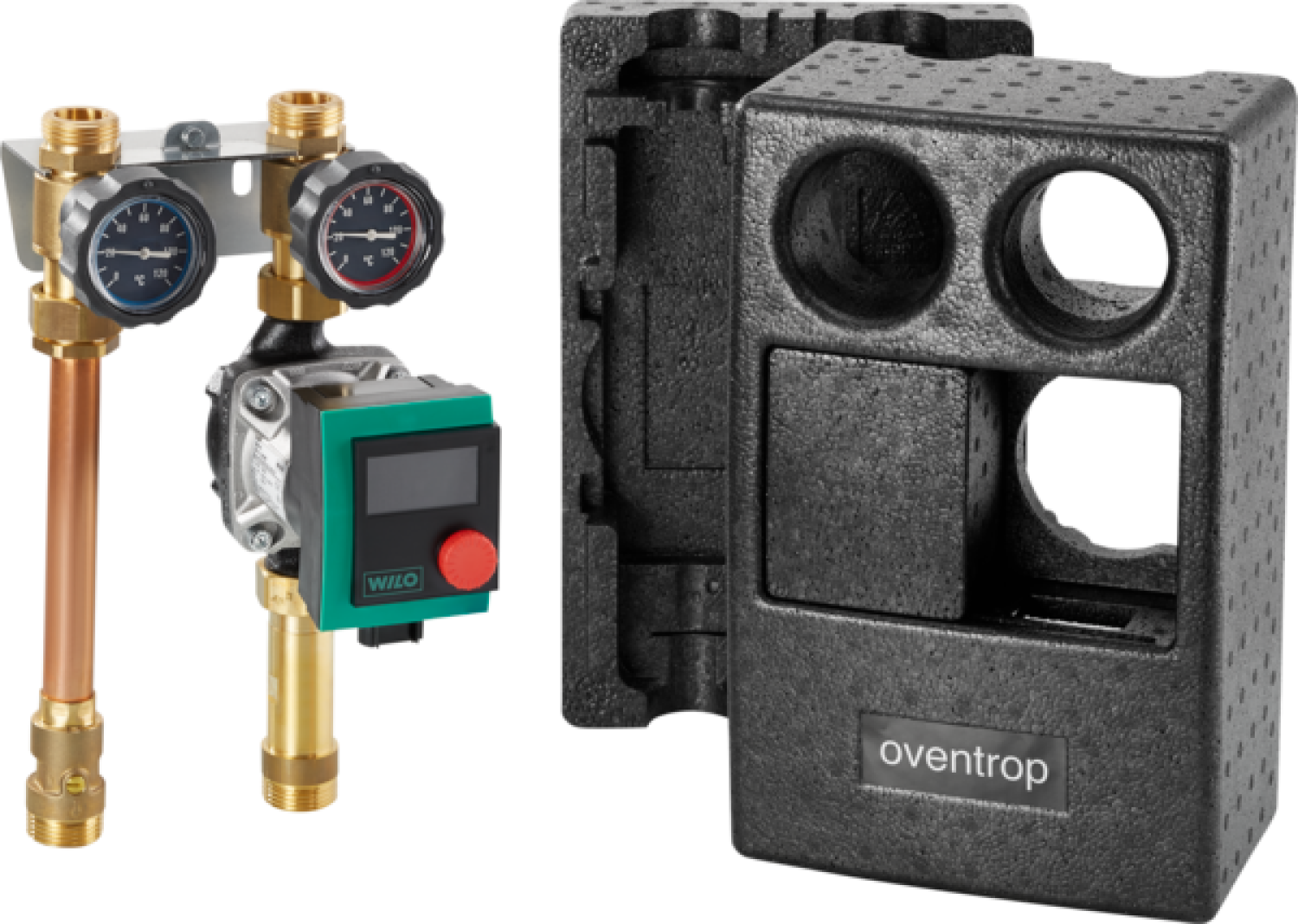 OVENTROP-Station Regumat S-130 DN 20, Wilo PARA 15-130/6-43/SC-9