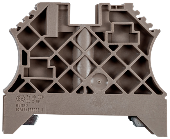 Wolf Reihenklemme Endwinkel WEW 35/2 für WPM-1, beige