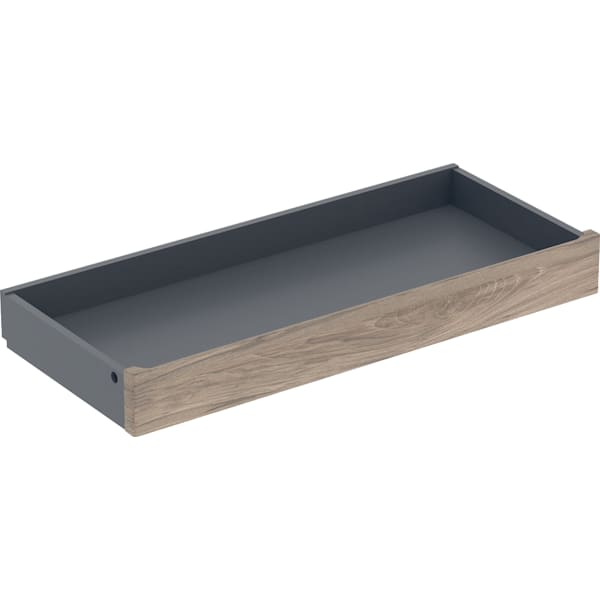 Geberit Innenschubl. m.Frt für Renova Plan US für Waschtisch B:85cm, Bj 2021, nussbaum