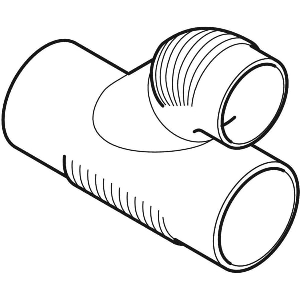 Geberit Silent-db20 Parallelabzweig 45Gr d110/110