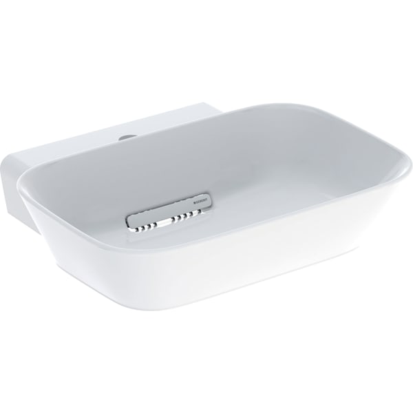 Geberit ONE AS-WT, SF, 50x42,5cm, CleanDrain m. Hl., o. Ül., weiß, KeraTect/weiß glzd