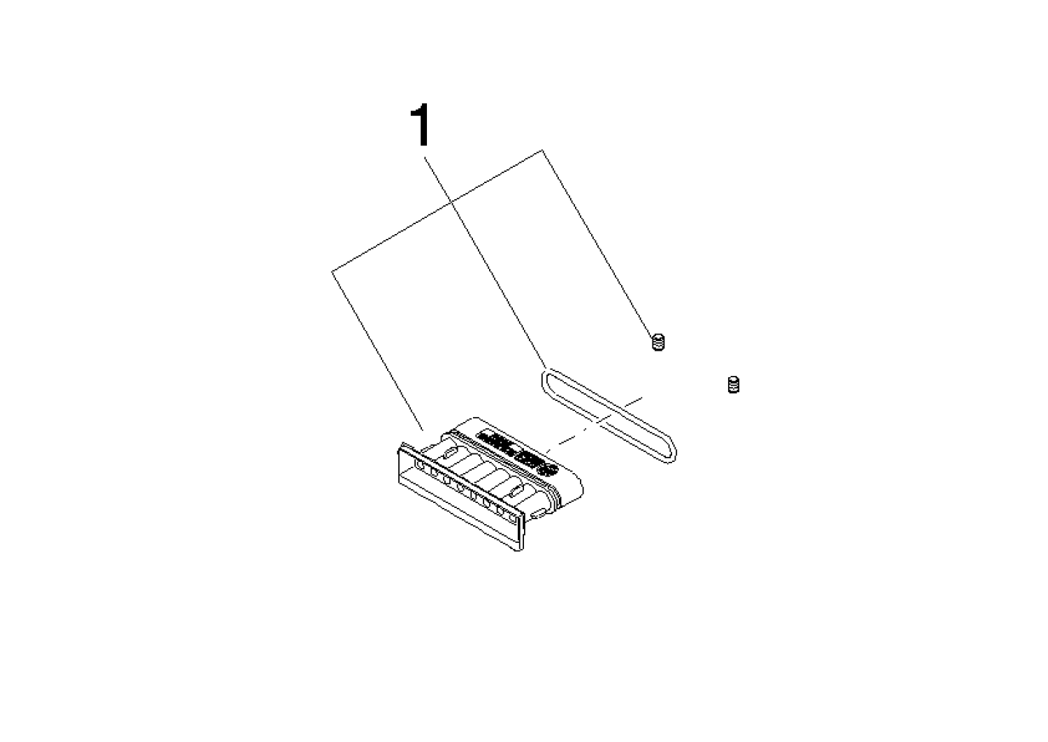 DO Strahlformer ERSATZTEILE 90290306600 50 x 13 x 29 mm