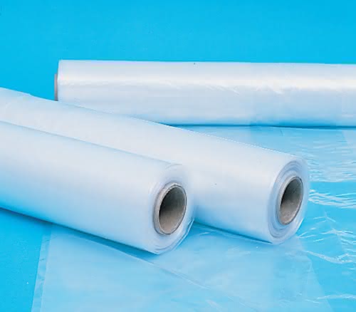 Baufolie 200 µm L.50000mm B.4000mm Polyethylen,transp. Baufolie 200 µm L.50000mm B.4000mm Polyethylen,transp.