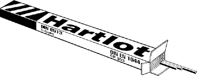 Viega Hartlot 94939 für Kupferlötinstallationen