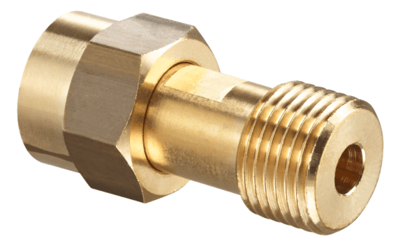 OVENTROP-Übergangsstück 1/2", Messing, drehbare Überwurfmutter
