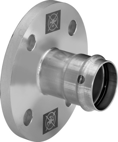 Viega Flanschübergang Prestabo 1159.1 in 35mm Stahl verzinkt