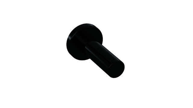 HEWI Reservepapierhalter Ser 477 tiefschwarz