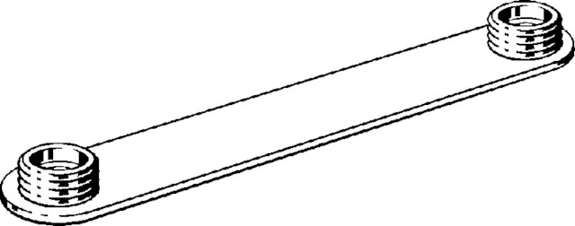 Viega Blindverschluss G2381 in G1 1/4 x 250mm Stahl verzinkt