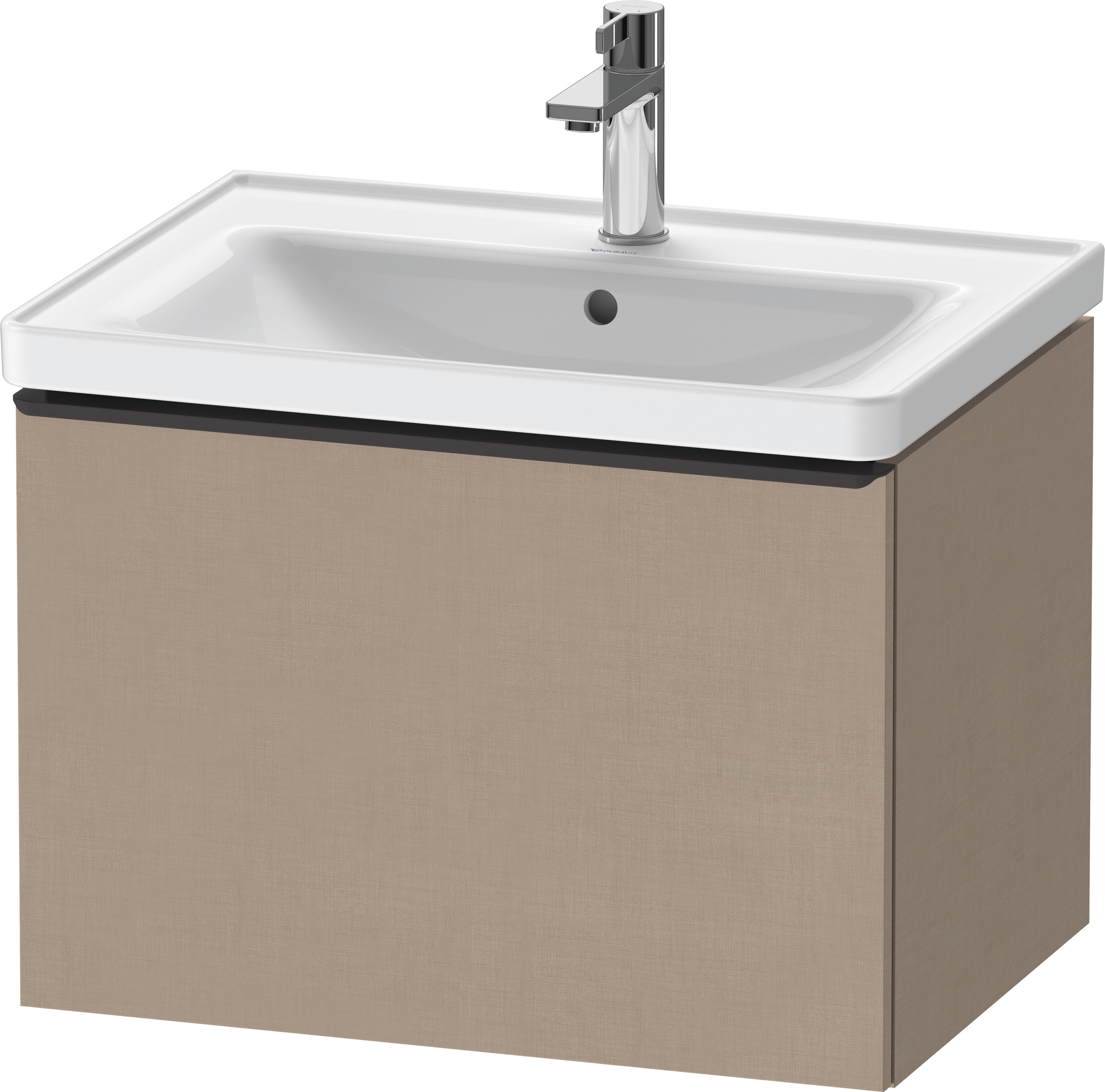 Duravit D-Neo WTU,Wdh,Ausz:1,Gr:Diamant Schw. 634x452x440mm,Leinen Matt, Dekor