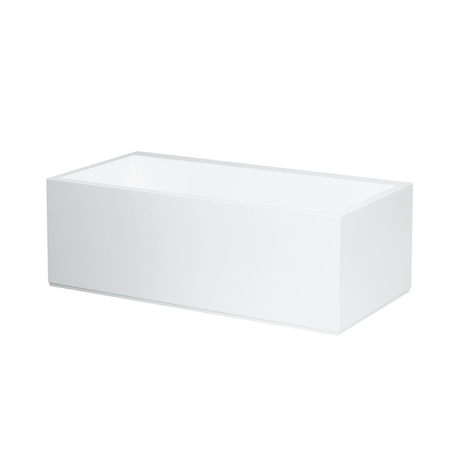LF BW K-LAUFEN LED-Bel. f. Ecke li 860x1700x590 Sentec weiß