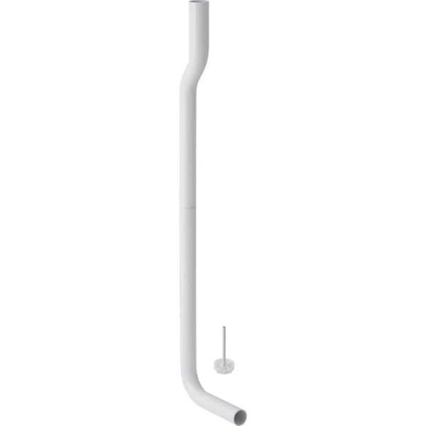 Geberit Spülbogenset 90Gr gekröpft mit Staueinsatz und Rohrband d50/44