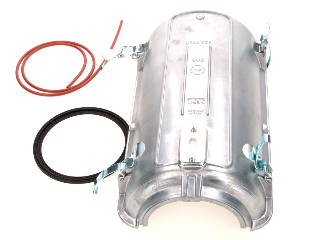 BOSCH Ersatzteil TTNR: 8718600024 Wärmetauschervorderschale mit Schauloch