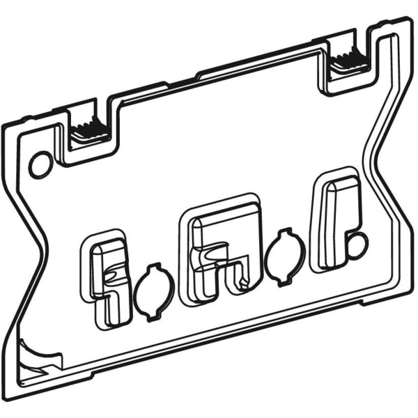 Geberit Schutzplatte zu Sigma UP-SPK 8 cm