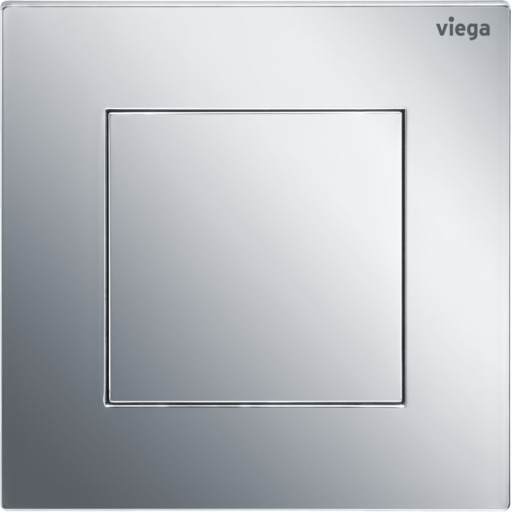 Viega Urinal Betätigungsplatte VfS 21 8611.2 aus Kunststoff in verchromt