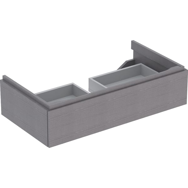 Geberit Xeno2 Unterschrank f. WT, 1 Schubl. 88x22x46,2cm, sculturagrau