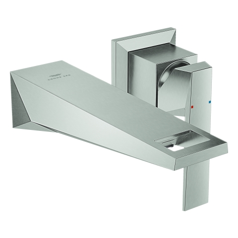 GROHE 2-L-WT-Wandbatt. Allure Brilliant 29402 FMS Ausladung 161mm supersteel