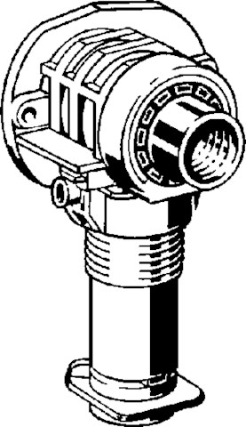 Viega Anschlussdose mit SC Sanfix P 2120.01 in 16mm x Rp1/2 Kunststoff