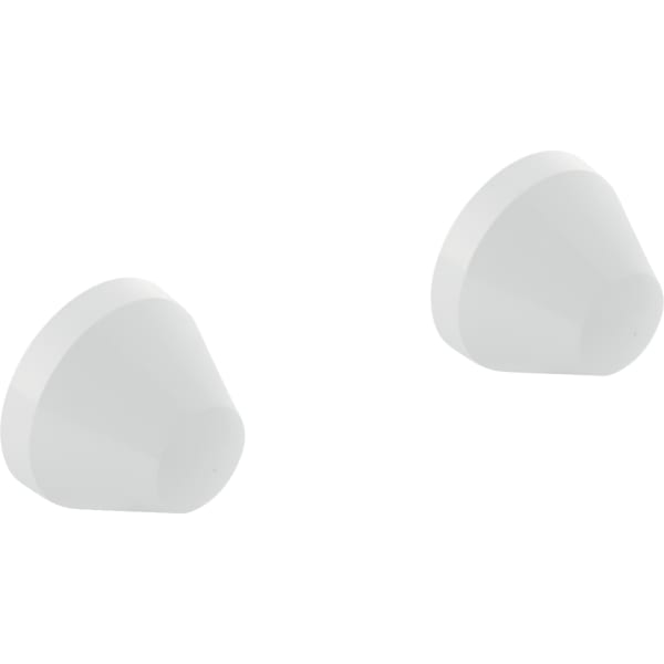 Geberit Set Deckkappen für Befestigungsset für Urinal, weiß