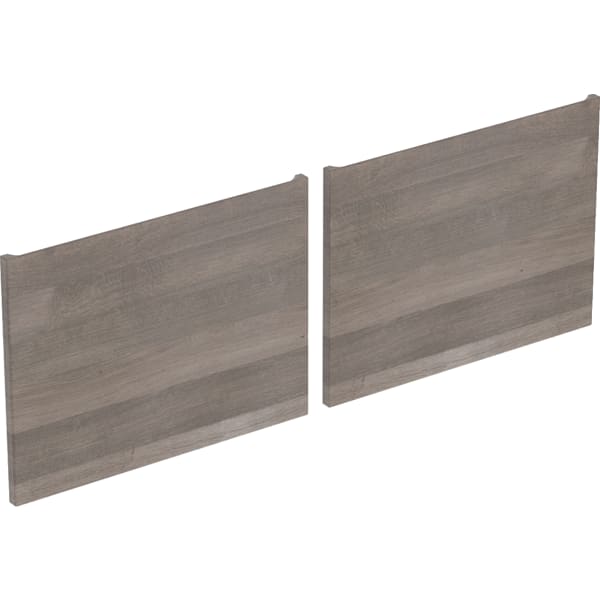 Geberit Schubladenfront Set, Eiche für Renova Plan WTU, zu WT B:130cm