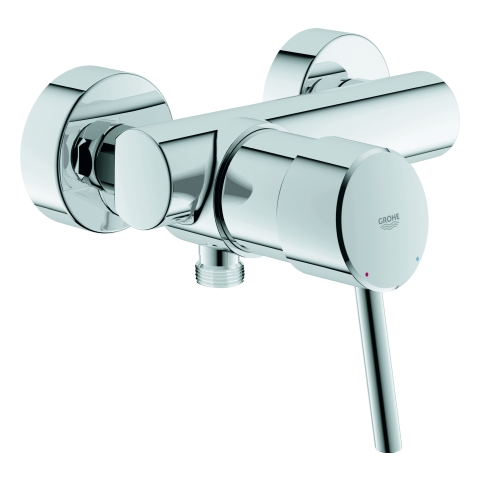 GROHE EH-Brausebatterie Concetto 32210_1 für Wandmontage eigensicher chrom