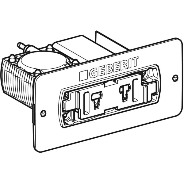 Geberit Fertigbauset zur Fernbetätigung