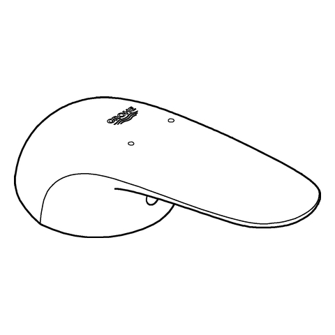 GROHE Hebel 46954 moon white