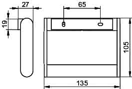KEUCO Toilettenpapierhalter Plan 14961, diebstahlgesichert, Edelstahl