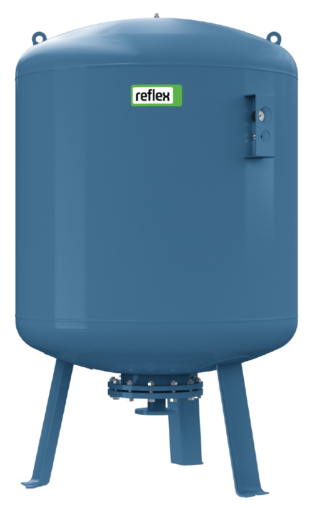 Reflex Membran-Druckausdehnungsgefäß Refix DE 2000, blau, 10 bar Reflex Membran-Druckausdehnungsgefäß Refix DE 2000, blau, 10 bar
