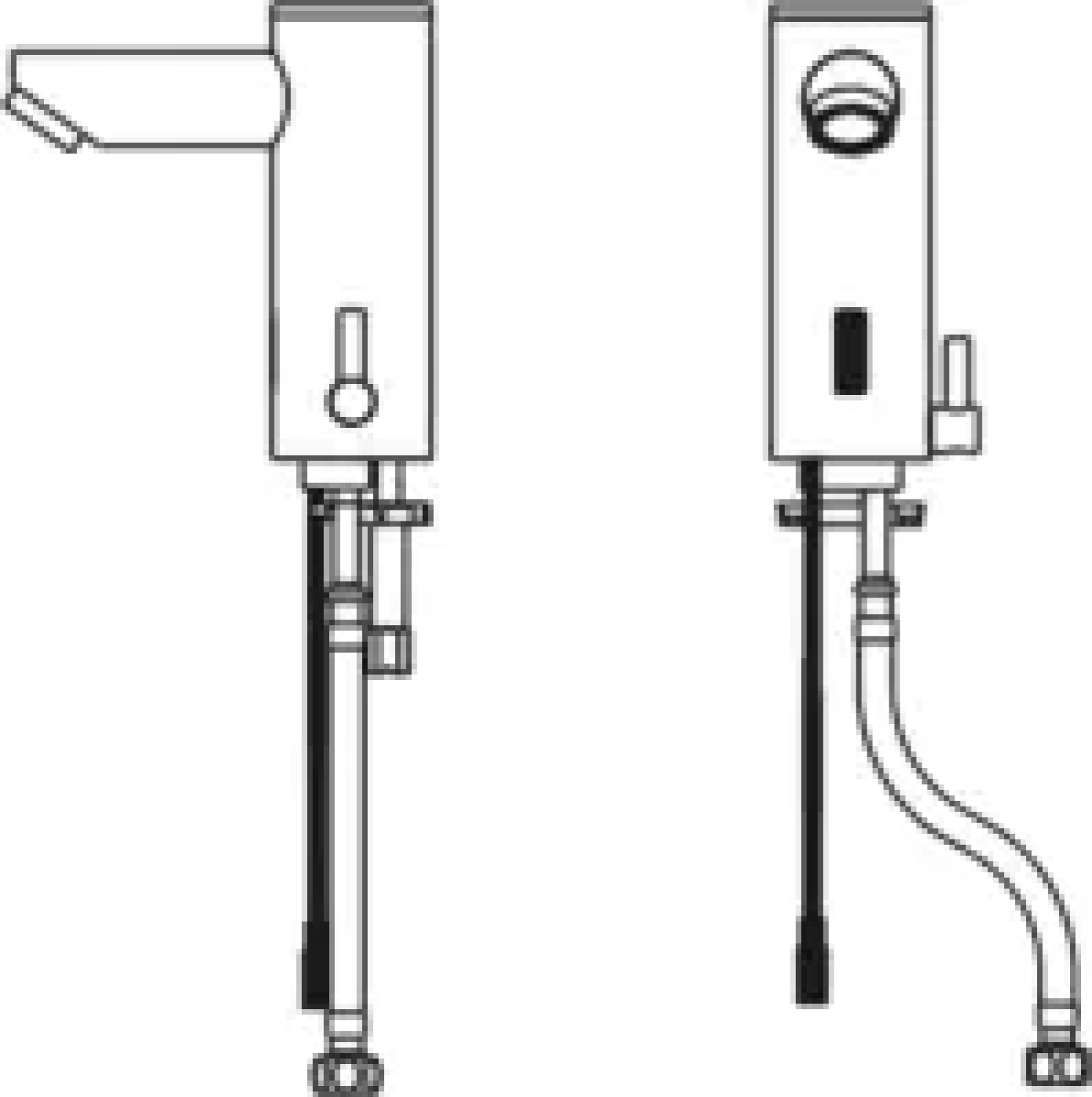 Armatur Saniline Style Vorgemischtes Wasser/Kaltwasser Batterie