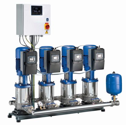 KSB Druckerh. DeltaPrimo SVP 2-02/09 mit 2 Movitec, 0,75 kW, Zulauf M