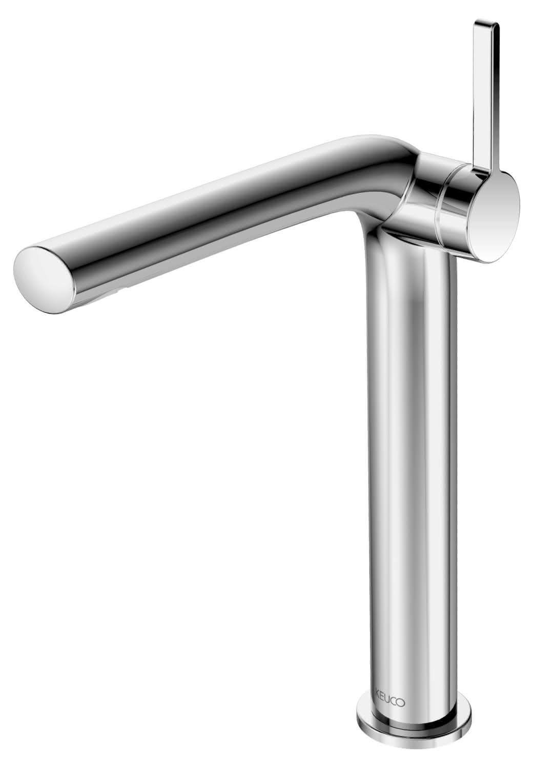 KEUCO EHM-WT-Mischer 240 Edition 400 51502, ohne Ablaufgarnitur, Nickel gebürstet