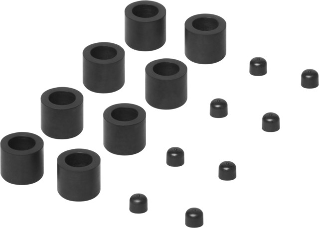 Viega Kappenset 4971.75 in Gummi schwarz