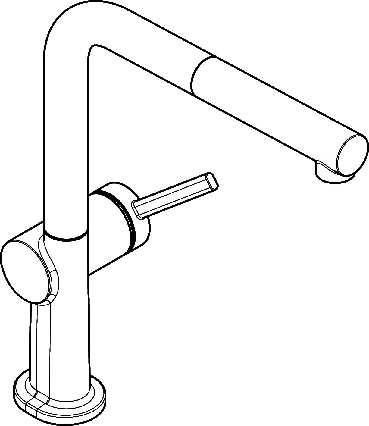 Hansgrohe Spültischmischer 270 Talis M54 Eco Ausziehauslauf 1jet chrom
